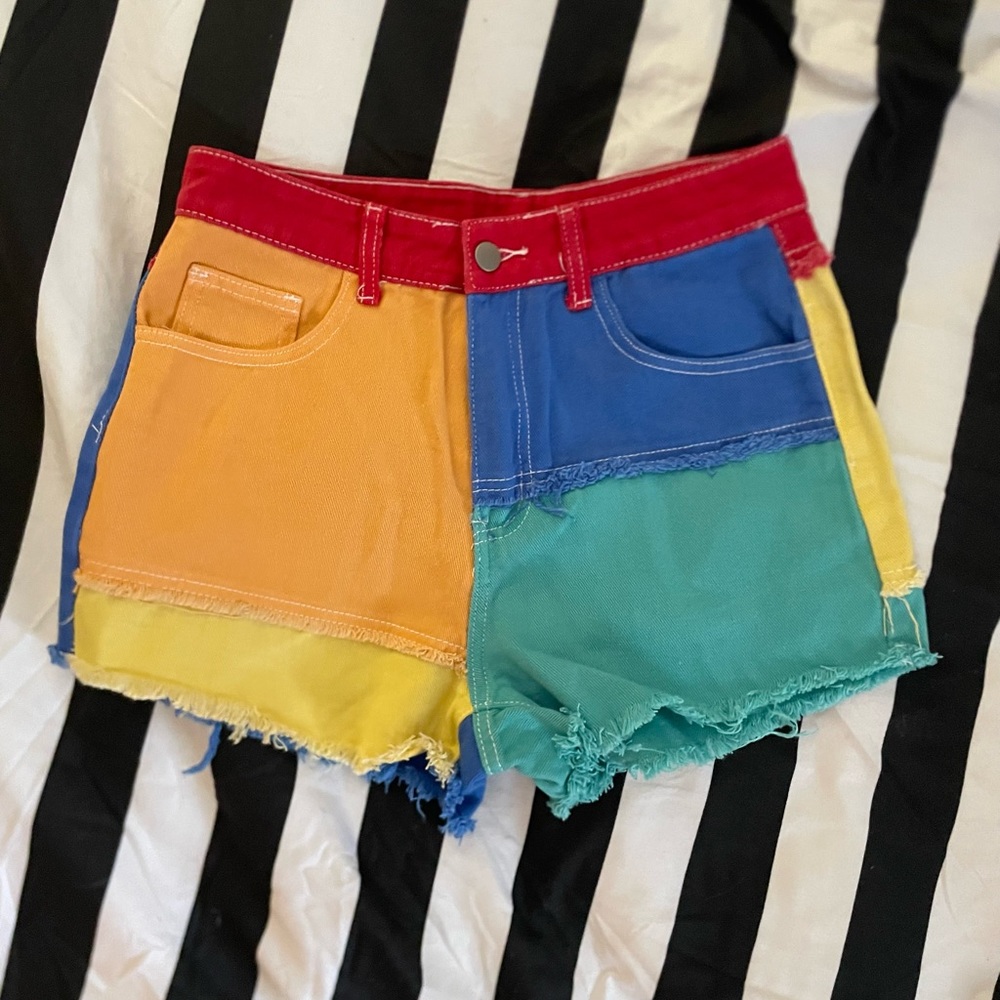 Multicolor Shorts 🌈